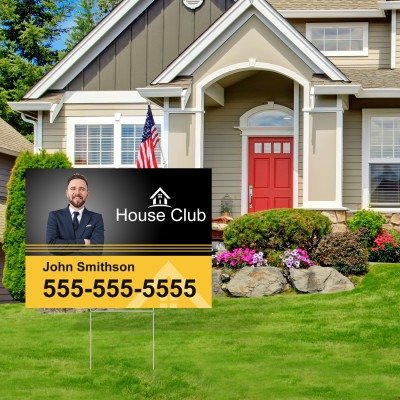 Yard Sign and H-Stake gallery image